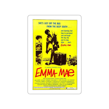 EMMA MAE (BLACK SISTER'S REVENGE) 1976 Movie Poster STICKER Vinyl Die-Cut Decal 2 Inch - The Sticker Space