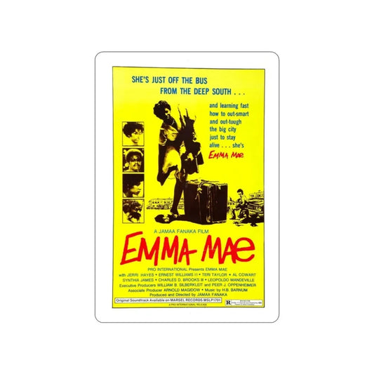 EMMA MAE (BLACK SISTER'S REVENGE) 1976 Movie Poster STICKER Vinyl Die-Cut Decal 2 Inch - The Sticker Space