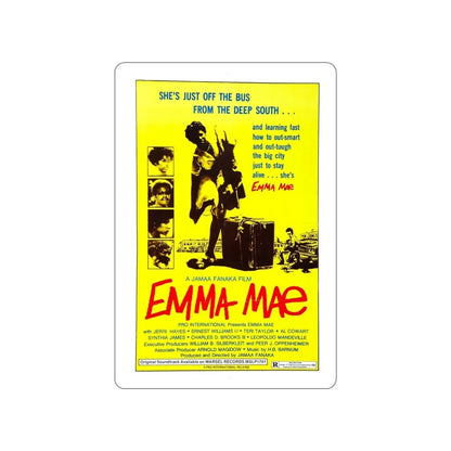 EMMA MAE (BLACK SISTER'S REVENGE) 1976 Movie Poster STICKER Vinyl Die-Cut Decal 3 Inch - The Sticker Space