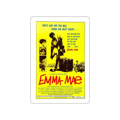 EMMA MAE (BLACK SISTER'S REVENGE) 1976 Movie Poster STICKER Vinyl Die-Cut Decal 3 Inch - The Sticker Space