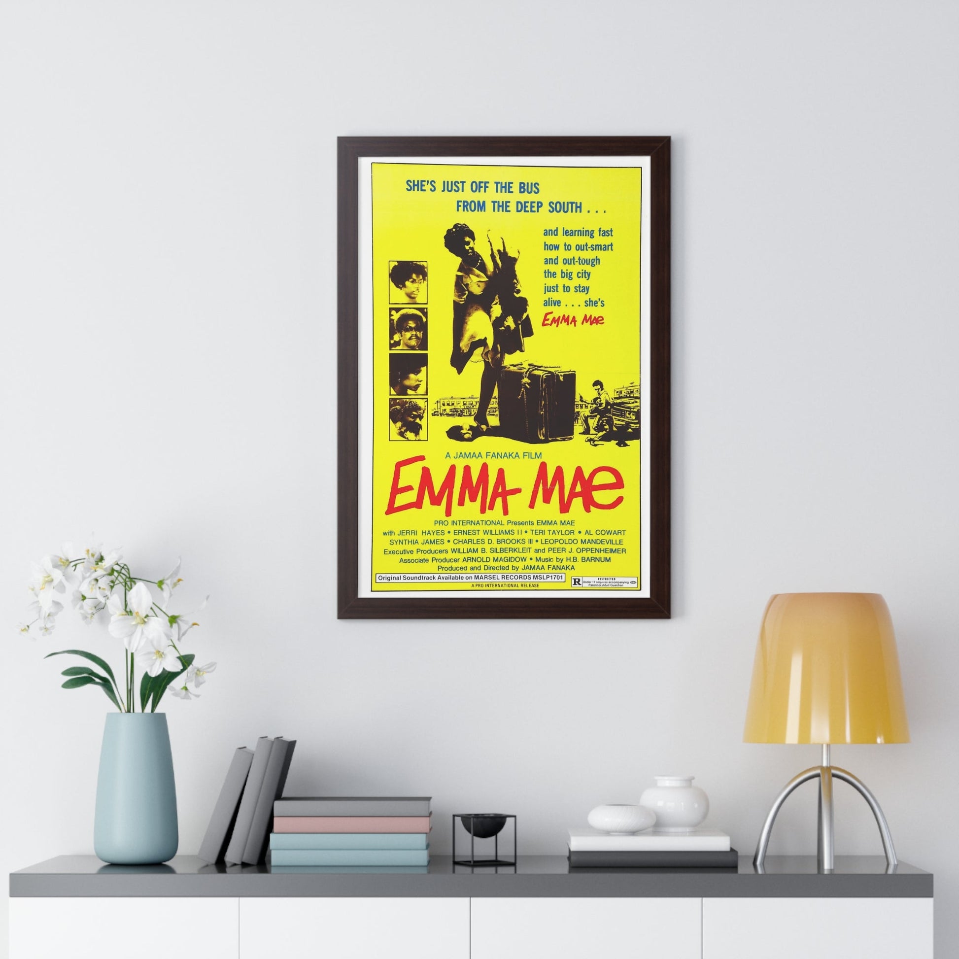 EMMA MAE (BLACK SISTER'S REVENGE) 1976 - Framed Movie Poster-The Sticker Space