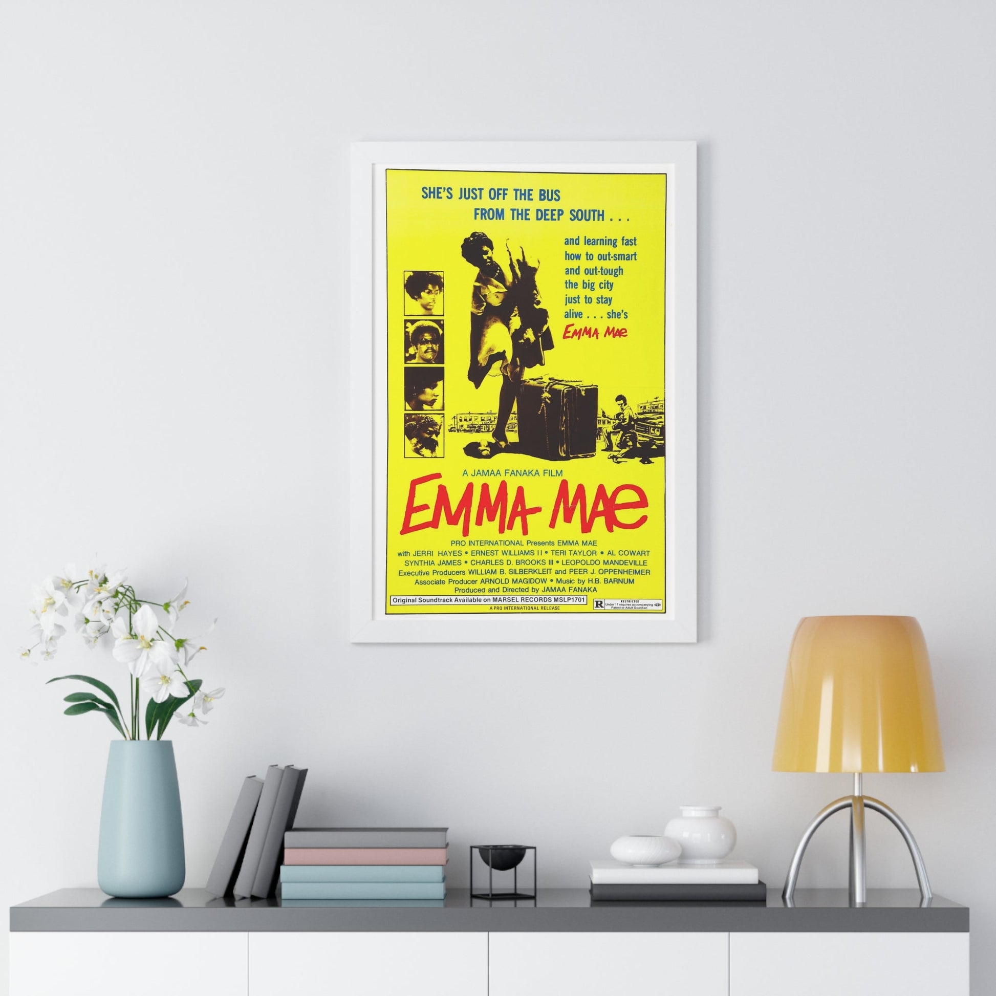 EMMA MAE (BLACK SISTER'S REVENGE) 1976 - Framed Movie Poster-The Sticker Space