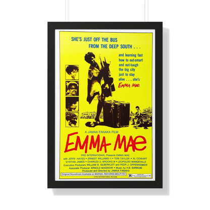 EMMA MAE (BLACK SISTER'S REVENGE) 1976 - Framed Movie Poster-20" x 30"-The Sticker Space