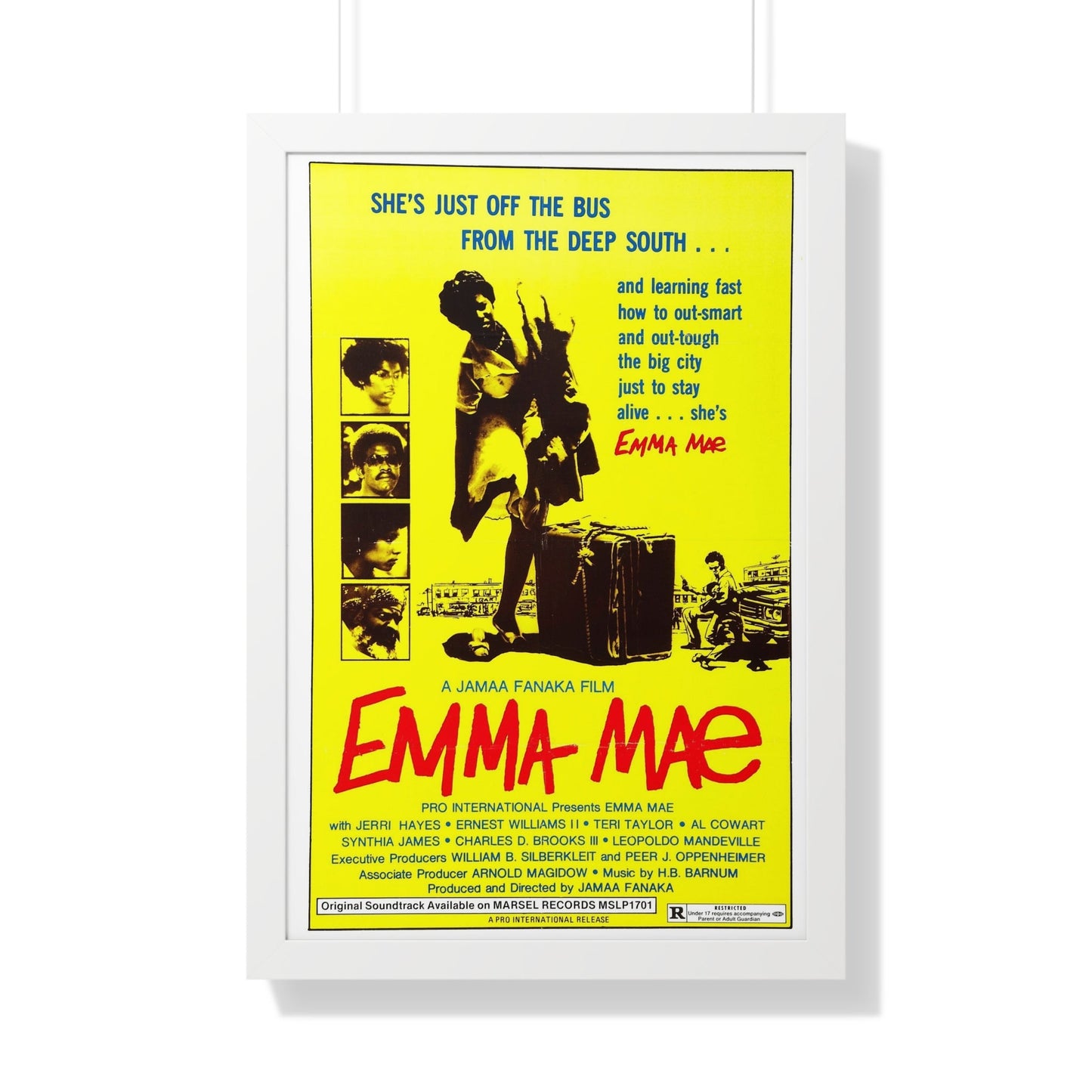 EMMA MAE (BLACK SISTER'S REVENGE) 1976 - Framed Movie Poster-20" x 30"-The Sticker Space