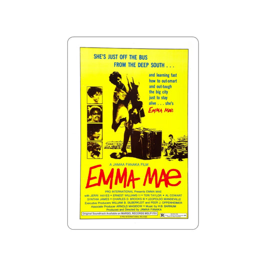 EMMA MAE (BLACK SISTER'S REVENGE) 1976 Movie Poster STICKER Vinyl Die-Cut Decal-2 Inch-The Sticker Space