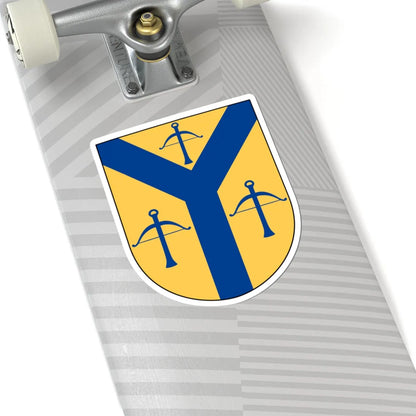 Emmaboda vapen (Sweden) (Coat of Arms) STICKER Vinyl Kiss-Cut Decal - The Sticker Space