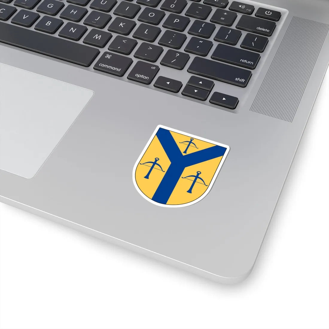 Emmaboda vapen (Sweden) (Coat of Arms) STICKER Vinyl Kiss-Cut Decal - The Sticker Space