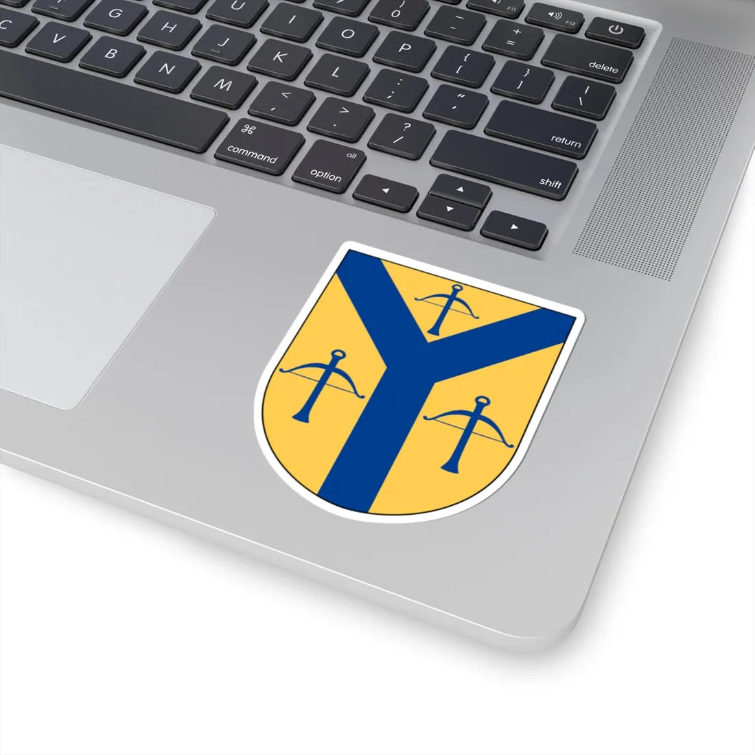Emmaboda vapen (Sweden) (Coat of Arms) STICKER Vinyl Kiss-Cut Decal - The Sticker Space