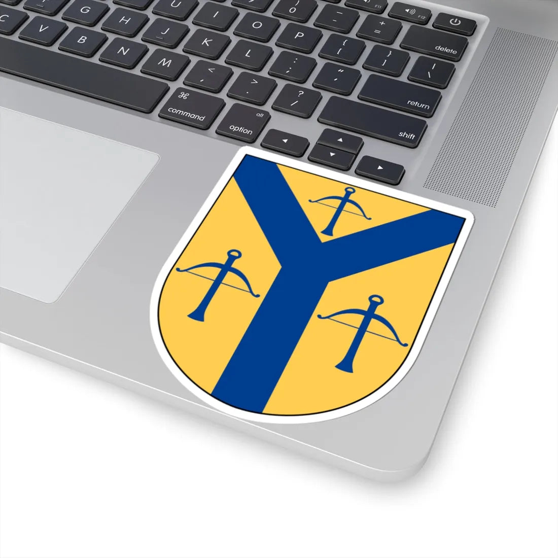 Emmaboda vapen (Sweden) (Coat of Arms) STICKER Vinyl Kiss-Cut Decal - The Sticker Space