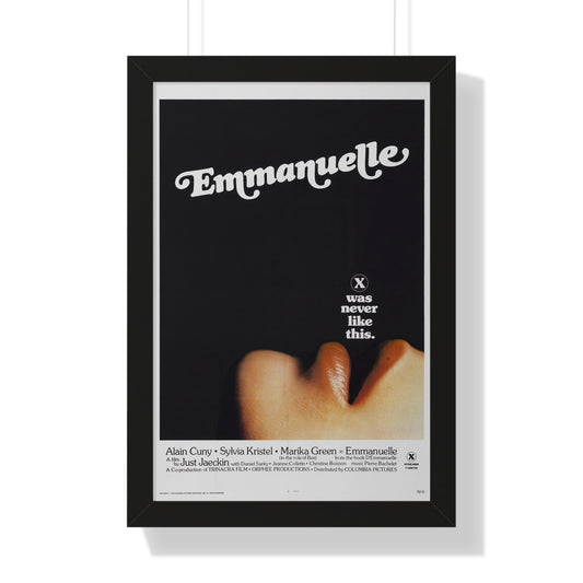 EMMANUELLE 1974 - Framed Movie Poster-16″ x 24″-The Sticker Space