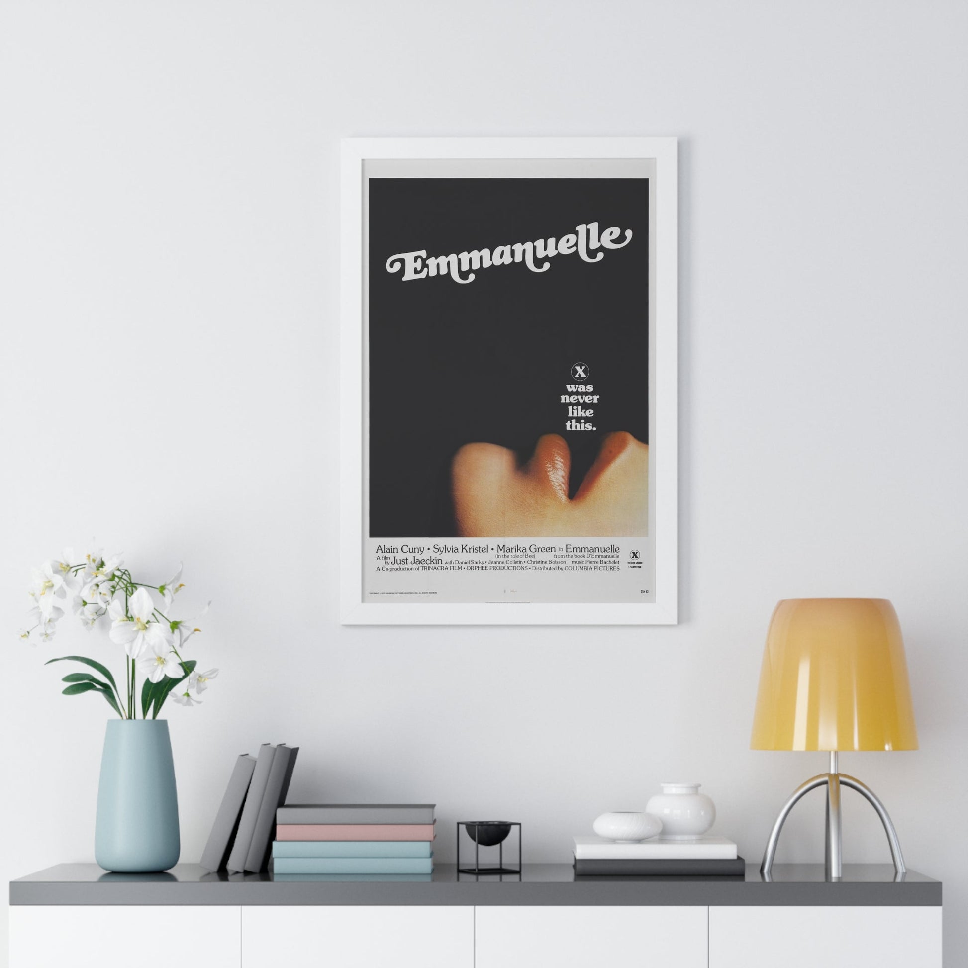 EMMANUELLE 1974 - Framed Movie Poster-The Sticker Space