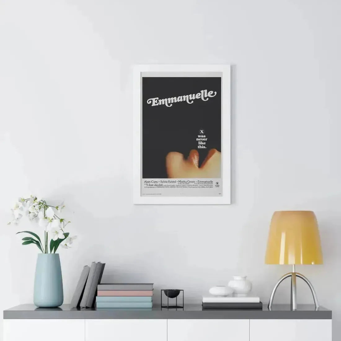 EMMANUELLE 1974 - Framed Movie Poster - The Sticker Space