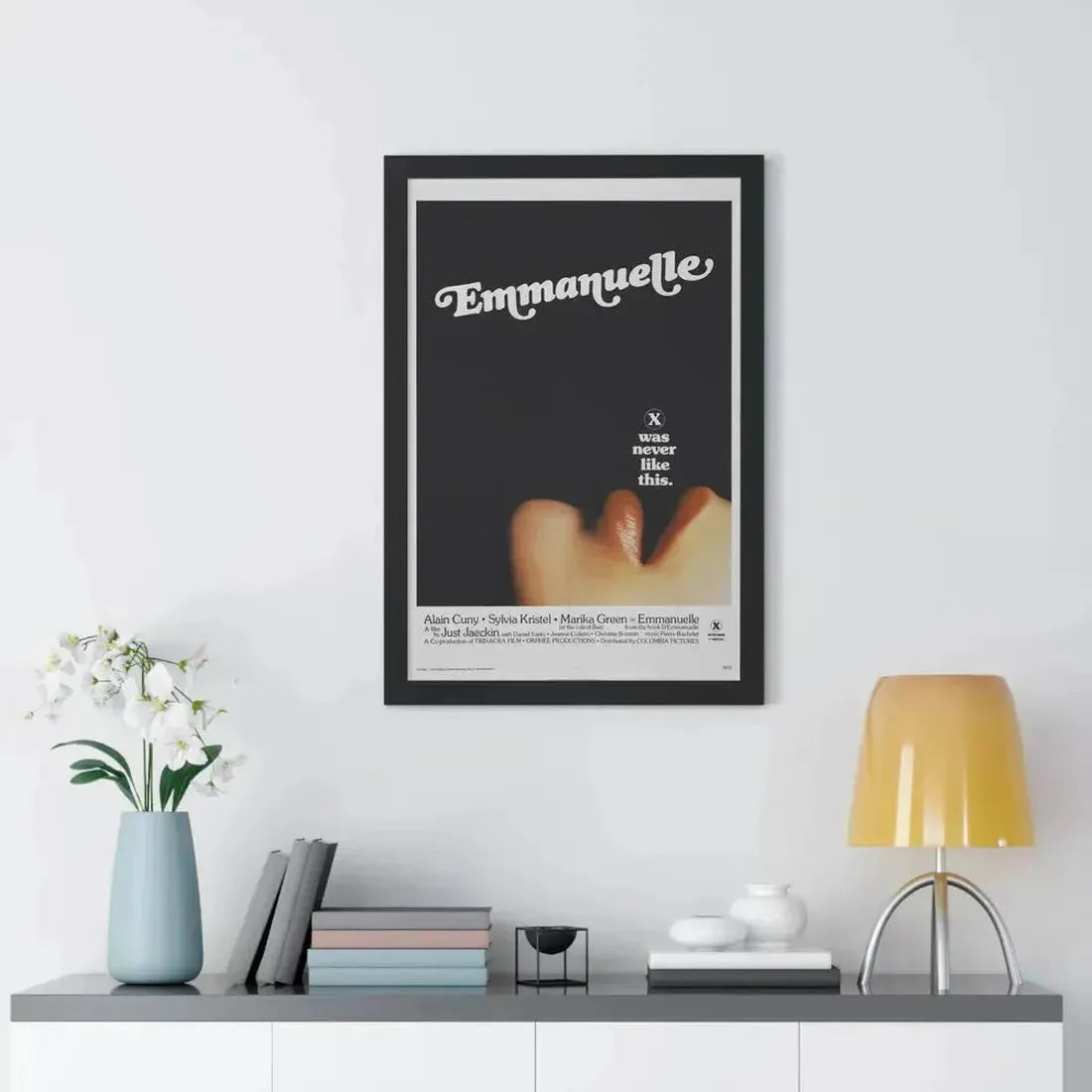 EMMANUELLE 1974 - Framed Movie Poster - The Sticker Space