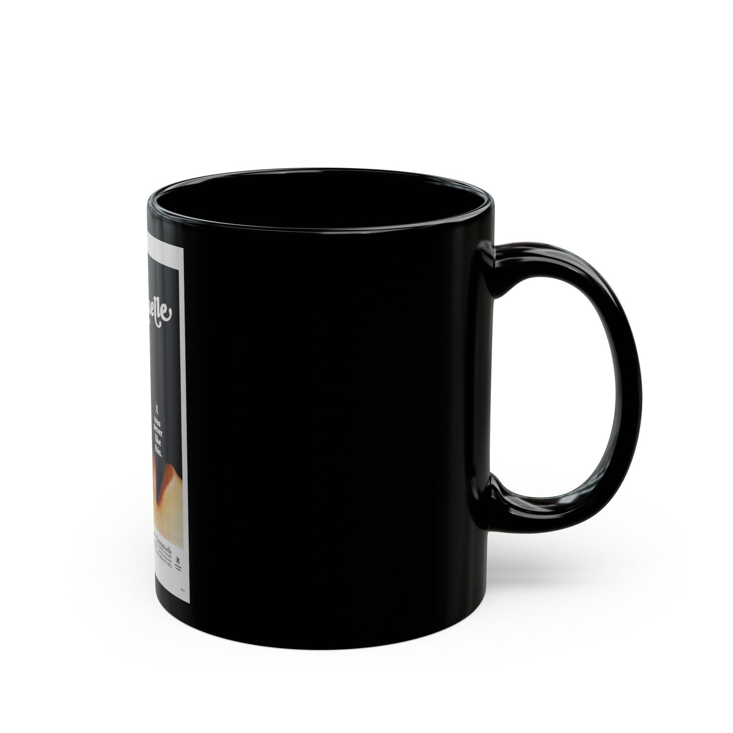 EMMANUELLE 1974 Movie Poster - Black Coffee Mug-The Sticker Space