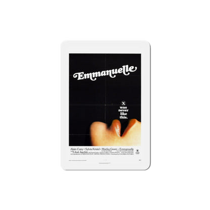 Emmanuelle 1974 Movie Poster Die-Cut Magnet-3 Inch-The Sticker Space