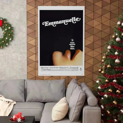 EMMANUELLE 1974 - Paper Movie Poster - The Sticker Space