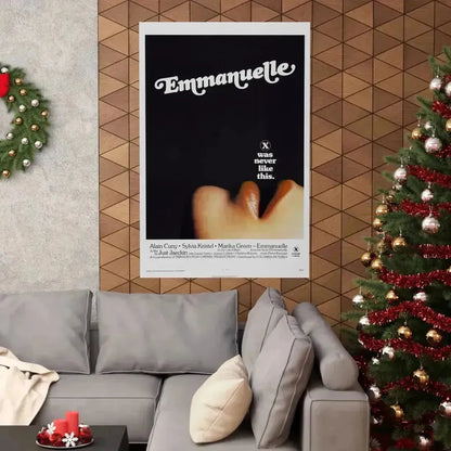 EMMANUELLE 1974 - Paper Movie Poster - The Sticker Space