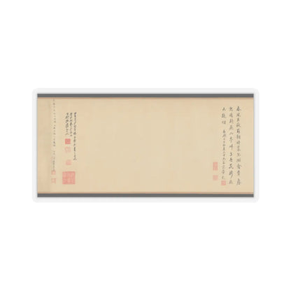 Emperor Huizong - Finches and bamboo - early 12th century v7 - STICKER Vinyl Kiss-Cut Decal