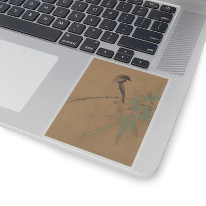 Emperor Huizong - Finches and bamboo - early 12th century v8 - STICKER Vinyl Kiss-Cut Decal