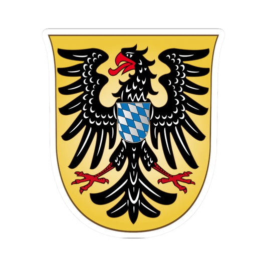 Emperor Louis IV Arms DL (Germany) (Coat of Arms) STICKER Vinyl Kiss-Cut Decal 2 Inch White - The Sticker Space