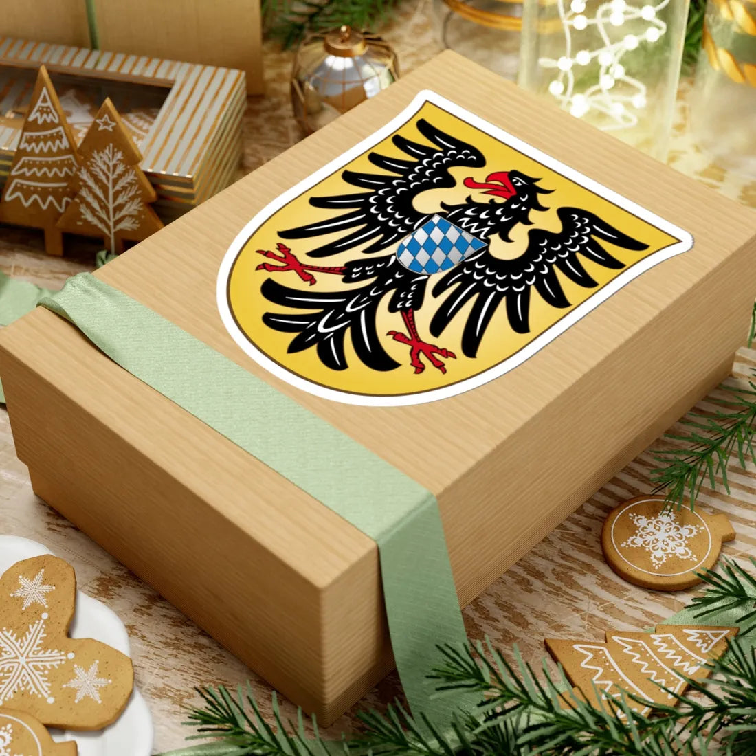 Emperor Louis IV Arms DL (Germany) (Coat of Arms) STICKER Vinyl Kiss-Cut Decal - The Sticker Space