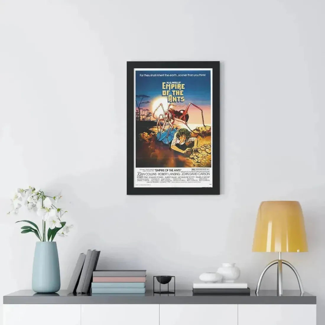 EMPIRE OF THE ANTS 1977 - Framed Movie Poster - The Sticker Space