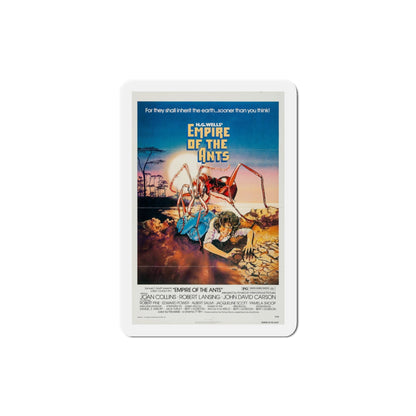 Empire of the Ants 1977 Movie Poster Die-Cut Magnet-3 Inch-The Sticker Space