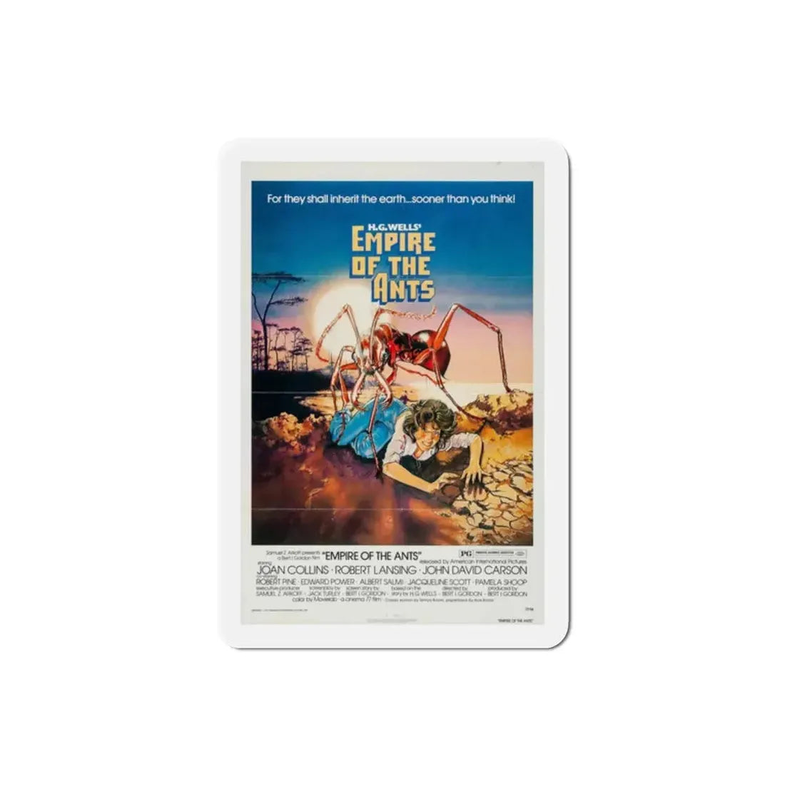 Empire of the Ants 1977 Movie Poster Refrigerator Magnet - The Sticker Space