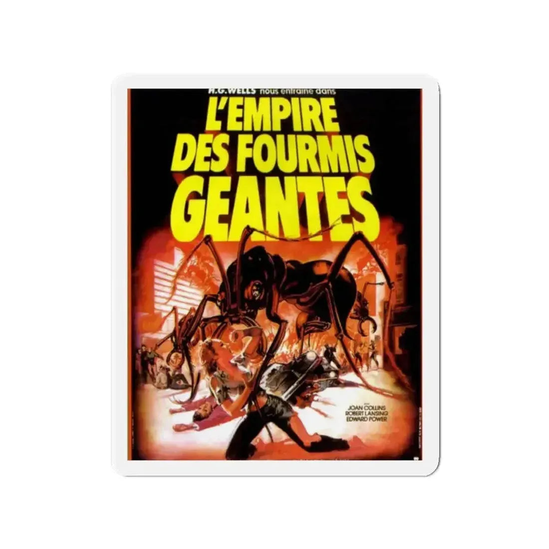 EMPIRE OF THE ANTS (FRENCH) 1977 Movie Poster - Refrigerator Magnet - The Sticker Space