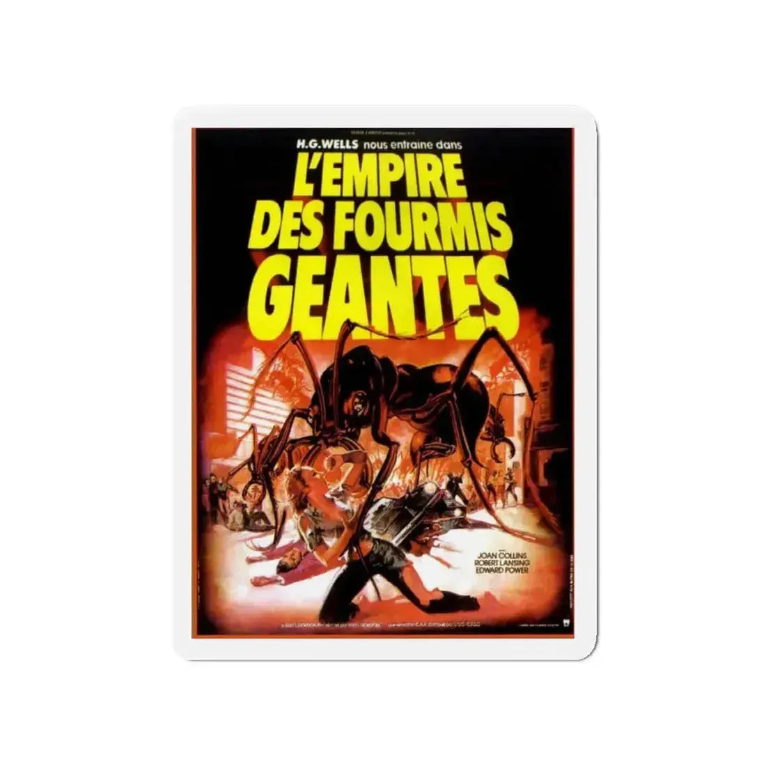 EMPIRE OF THE ANTS (FRENCH) 1977 Movie Poster - Refrigerator Magnet - The Sticker Space