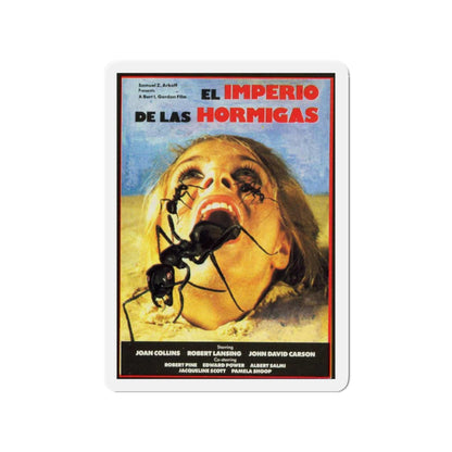 EMPIRE OF THE ANTS (SPANISH) 1977 Movie Poster - Die-Cut Magnet-3" x 3"-The Sticker Space