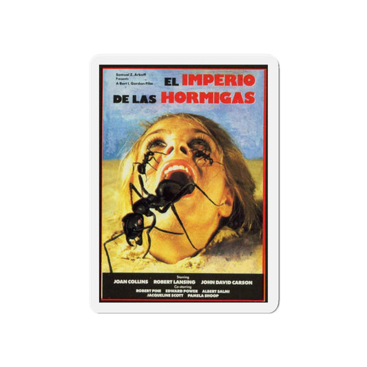 EMPIRE OF THE ANTS (SPANISH) 1977 Movie Poster - Die-Cut Magnet-6 × 6"-The Sticker Space