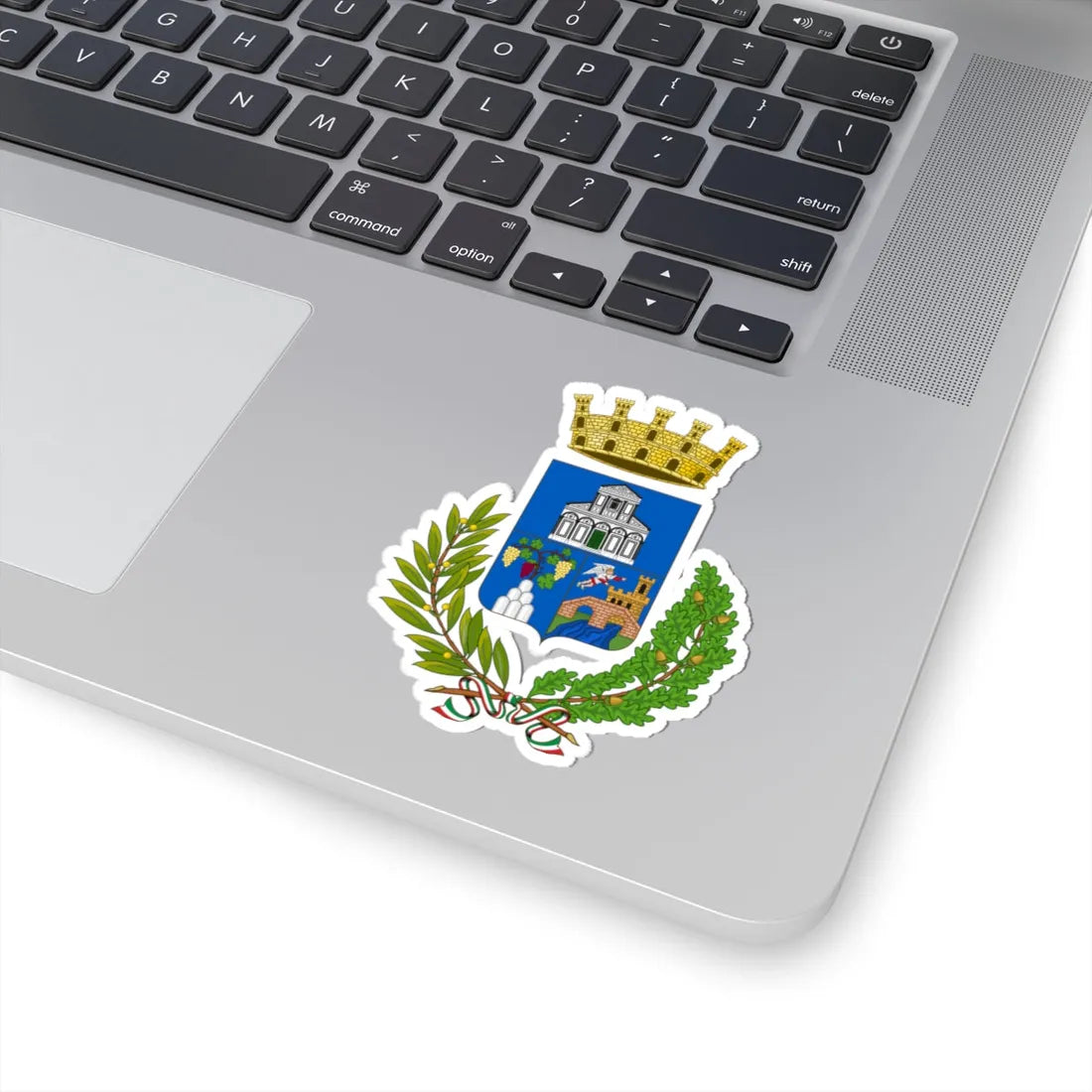 Empoli-Stemma (Italy) (Coat of Arms) STICKER Vinyl Kiss-Cut Decal - The Sticker Space