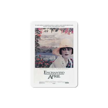 Enchanted April 1992 Movie Poster Refrigerator Magnet 4 Inch - The Sticker Space