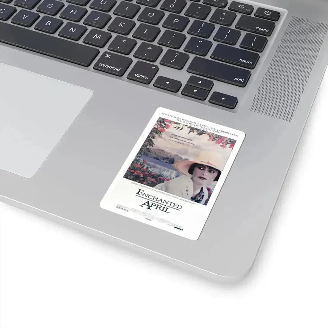 Enchanted April 1992 Movie Poster - STICKER Vinyl Kiss-Cut Decal - The Sticker Space