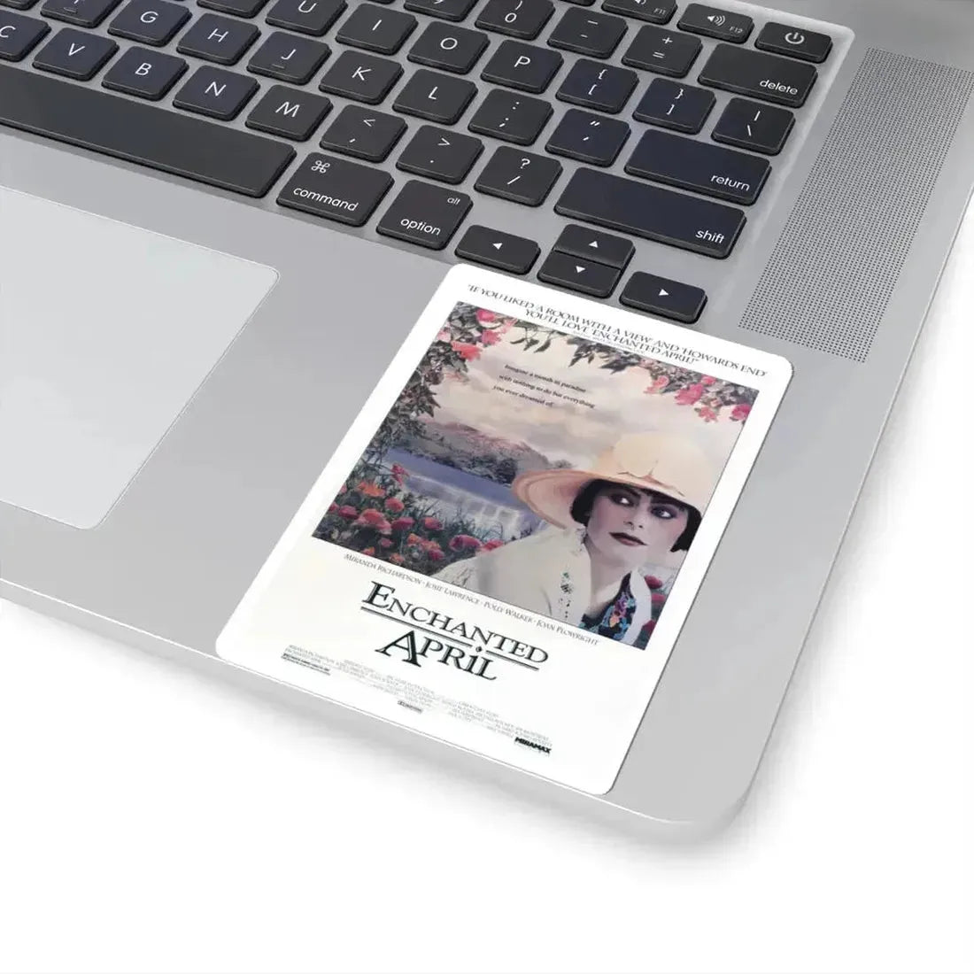 Enchanted April 1992 Movie Poster - STICKER Vinyl Kiss-Cut Decal - The Sticker Space