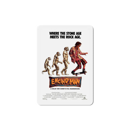 Encino Man 1992 Movie Poster Die-Cut Magnet-4" x 4"-The Sticker Space