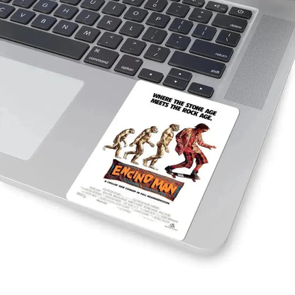 Encino Man 1992 Movie Poster - STICKER Vinyl Kiss-Cut Decal - The Sticker Space