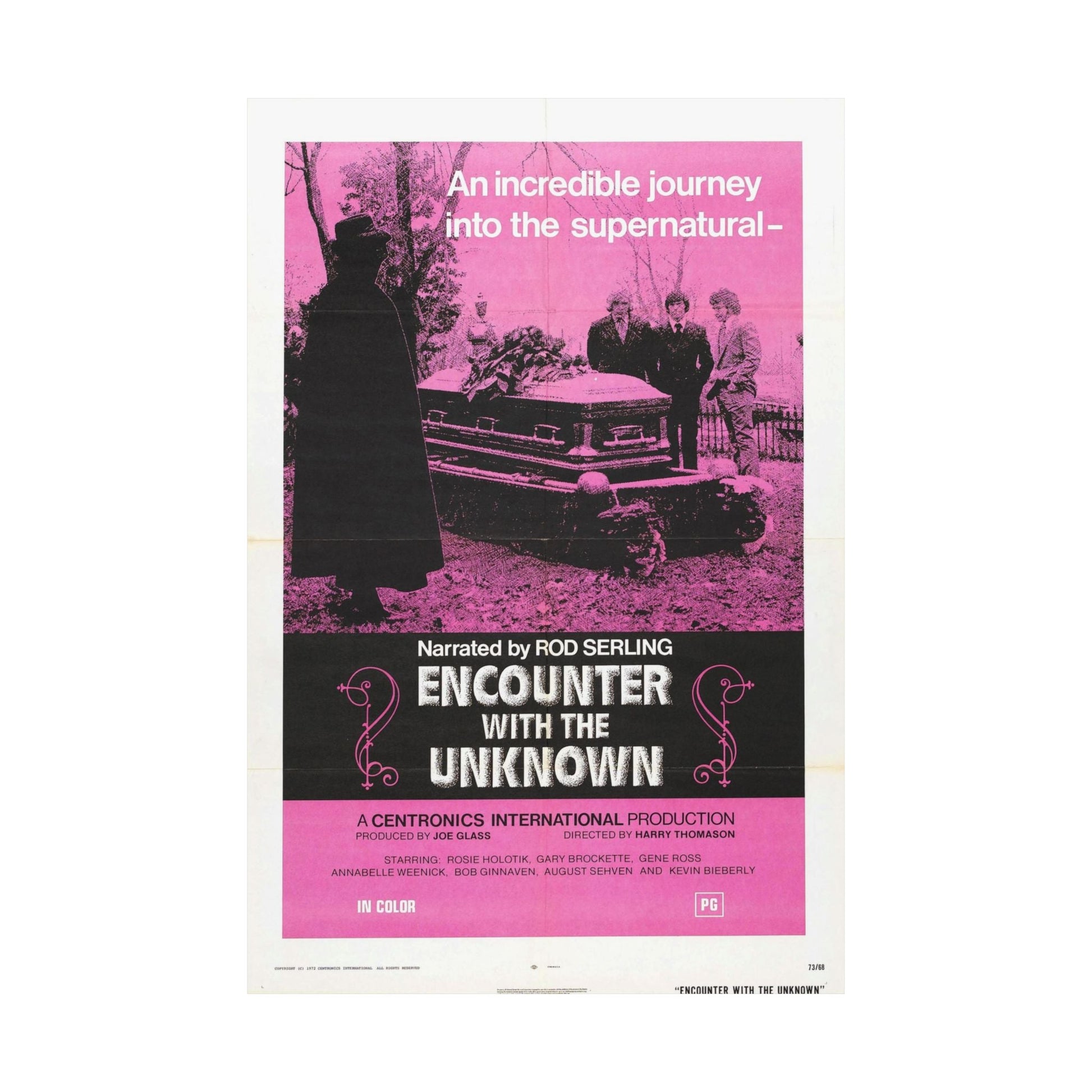 ENCOUNTER WITH THE UNKNOWN 1972 - Paper Movie Poster-The Sticker Space