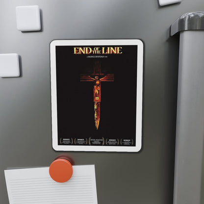 END OF THE LINE (2) 1987 Movie Poster - Die-Cut Magnet-The Sticker Space