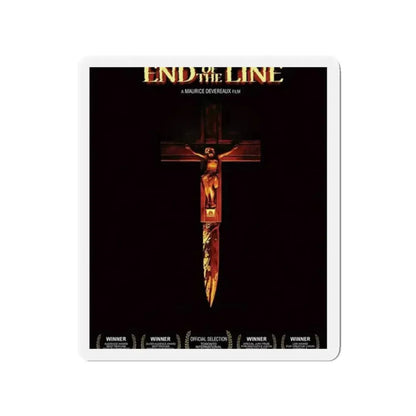 END OF THE LINE (2) 1987 Movie Poster - Refrigerator Magnet 2 Inch - The Sticker Space