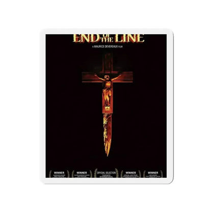 END OF THE LINE (2) 1987 Movie Poster - Refrigerator Magnet 2 Inch - The Sticker Space