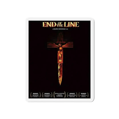 END OF THE LINE (2) 1987 Movie Poster - Refrigerator Magnet 5 Inch - The Sticker Space