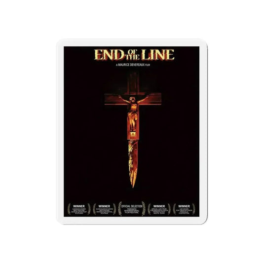 END OF THE LINE (2) 1987 Movie Poster - Refrigerator Magnet 6 Inch - The Sticker Space