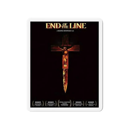 END OF THE LINE (2) 1987 Movie Poster - Refrigerator Magnet - The Sticker Space