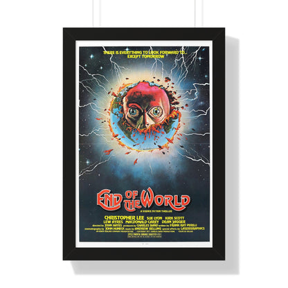 END OF THE WORLD 1977 - Framed Movie Poster-16″ x 24″-The Sticker Space