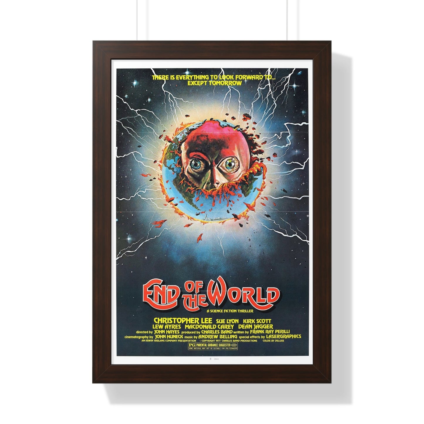 END OF THE WORLD 1977 - Framed Movie Poster-16″ x 24″-The Sticker Space