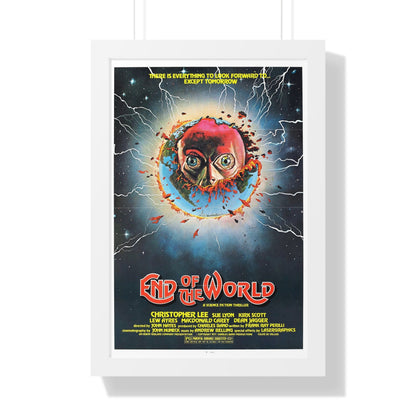 END OF THE WORLD 1977 - Framed Movie Poster-16″ x 24″-The Sticker Space