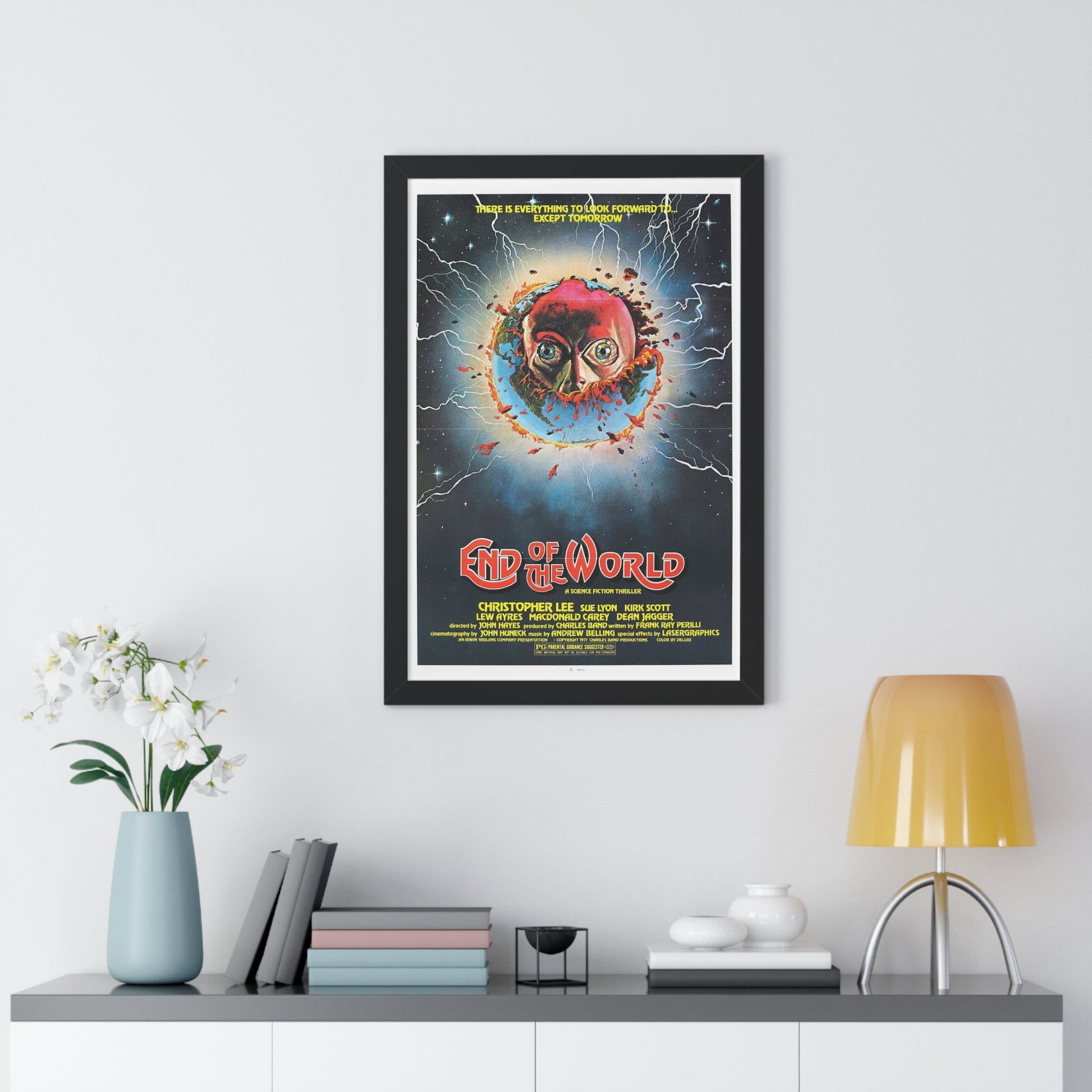 END OF THE WORLD 1977 - Framed Movie Poster-The Sticker Space