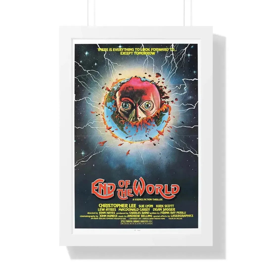 END OF THE WORLD 1977 - Framed Movie Poster - The Sticker Space